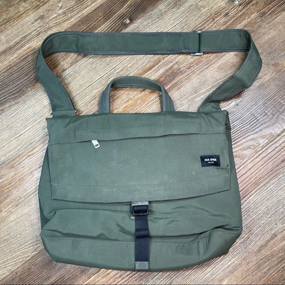 Jack Spade Men’s Laptop Messenger Bag - Picture 1 of 10